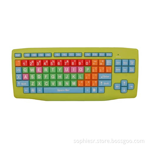 Mixed Color Keys Kids Keyboard